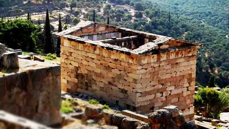 Ο Θησαυρός των Αθηναίων των Δελφων